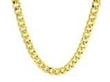 5.5mm 10k Yellow Gold Light Miami Cuban Chain