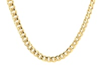 Miami Cuban Chain 4.5mm In 14k Yellow Gold