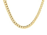 Miami Cuban Chain 4.5mm In 14k Yellow Gold