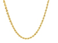 Rope Chain 2.5mm In 14k Yellow Gold