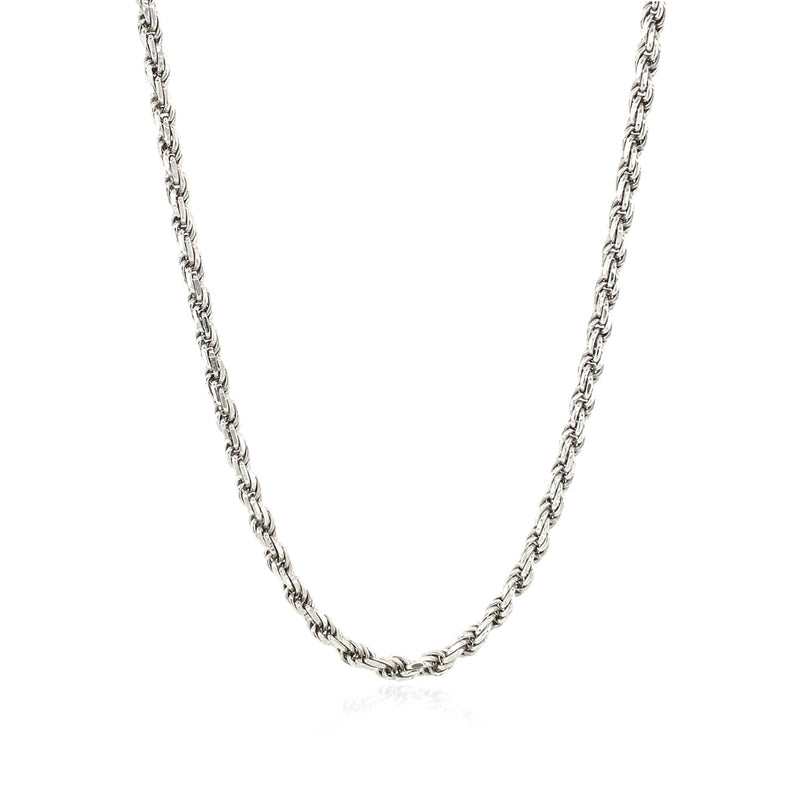 Rope Chain 2.9mm In Sterling Silver