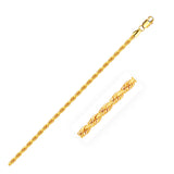 Rope Chain 2.5mm In 14k Yellow Gold