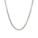 Round Box Chain 2.2mm In Sterling Silver