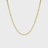 Rope Chain 2.5mm In 10k Yellow Gold