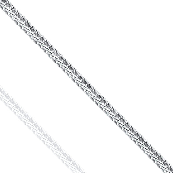 Foxtail Chain 2.5mm In Sterling Silver