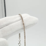 Foxtail Chain 2.5mm In Sterling Silver