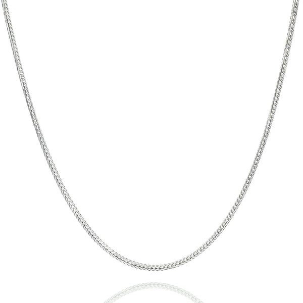 Foxtail Chain 2.5mm In Sterling Silver